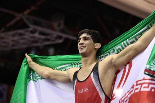 Three gold medals of Iran at 2015 Cadets Wrestling World Championships